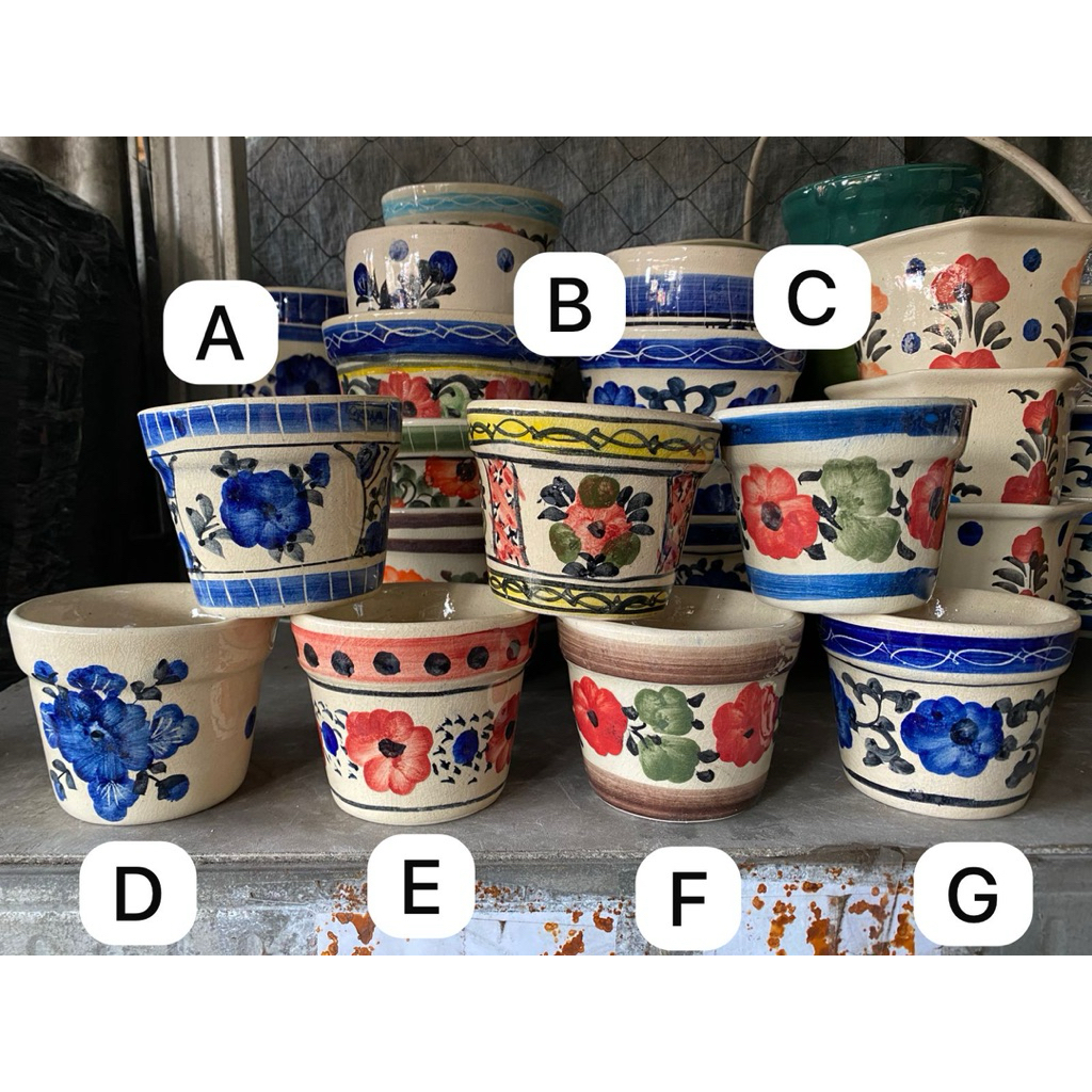 pot keramik kecil D10