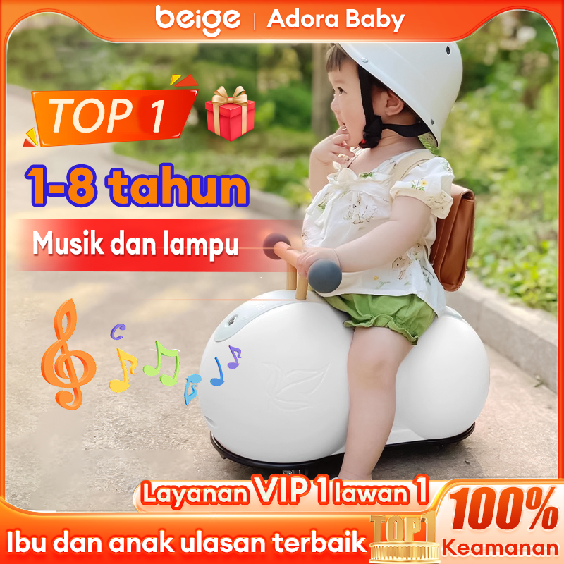 Mainan Anak Sepeda Balance bike Anak 1-6 Tahun Anak Antiguling Ayunan Mobil Bayi Hadiah