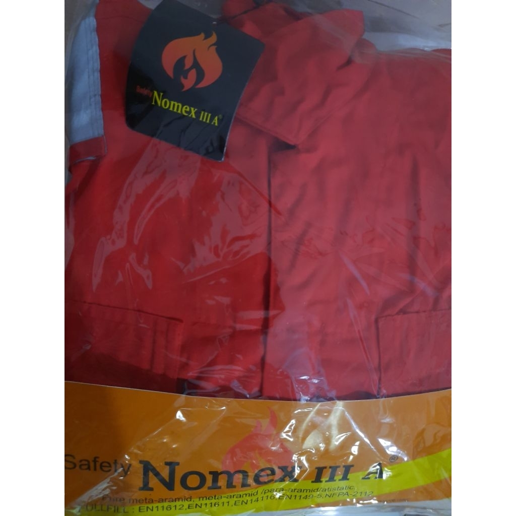 Coverall Nomex 3A Anti Percikan Api/Wearpack nomex IIIA/ safety coverall