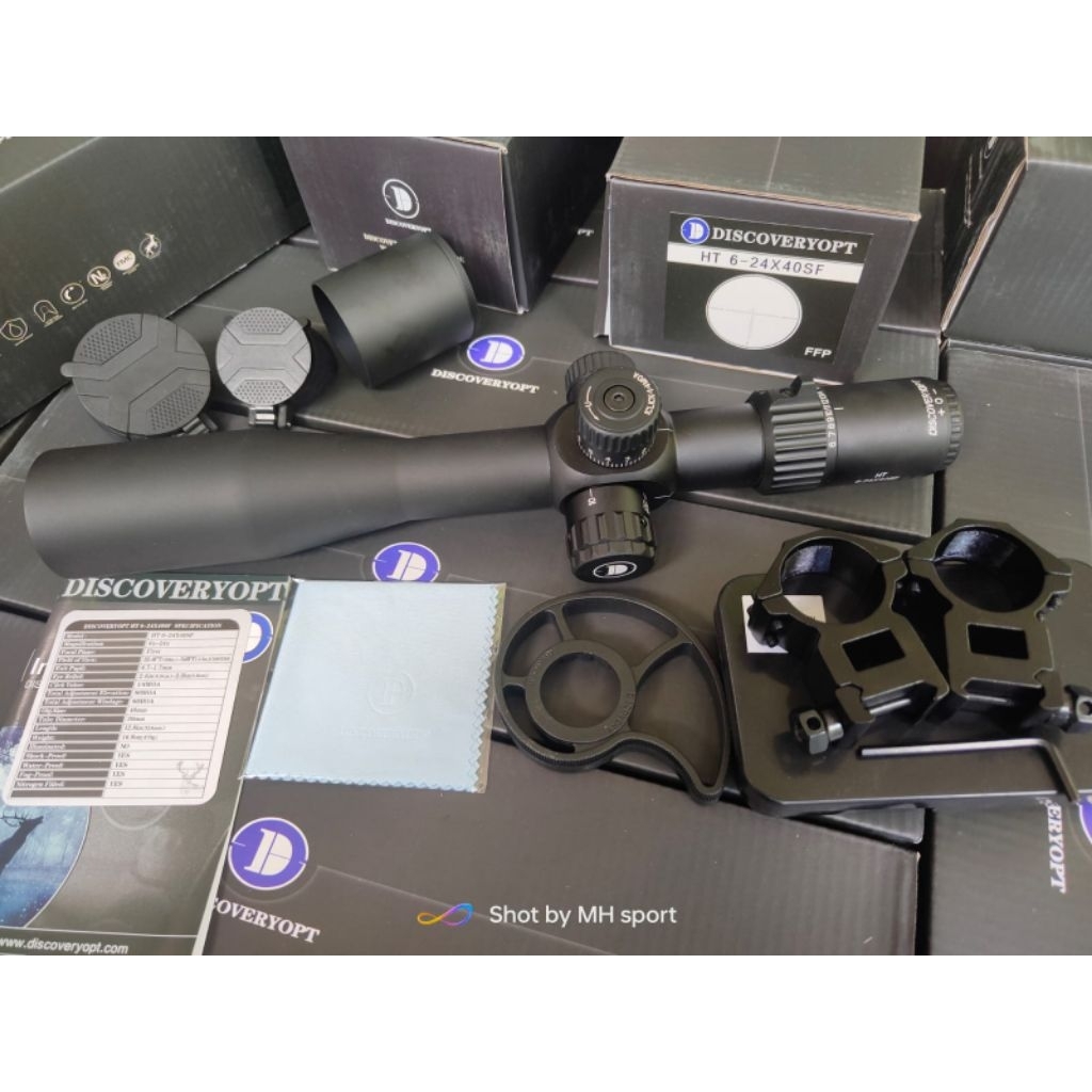 telescope telescope discovery ht 6-24x40 sf ffp