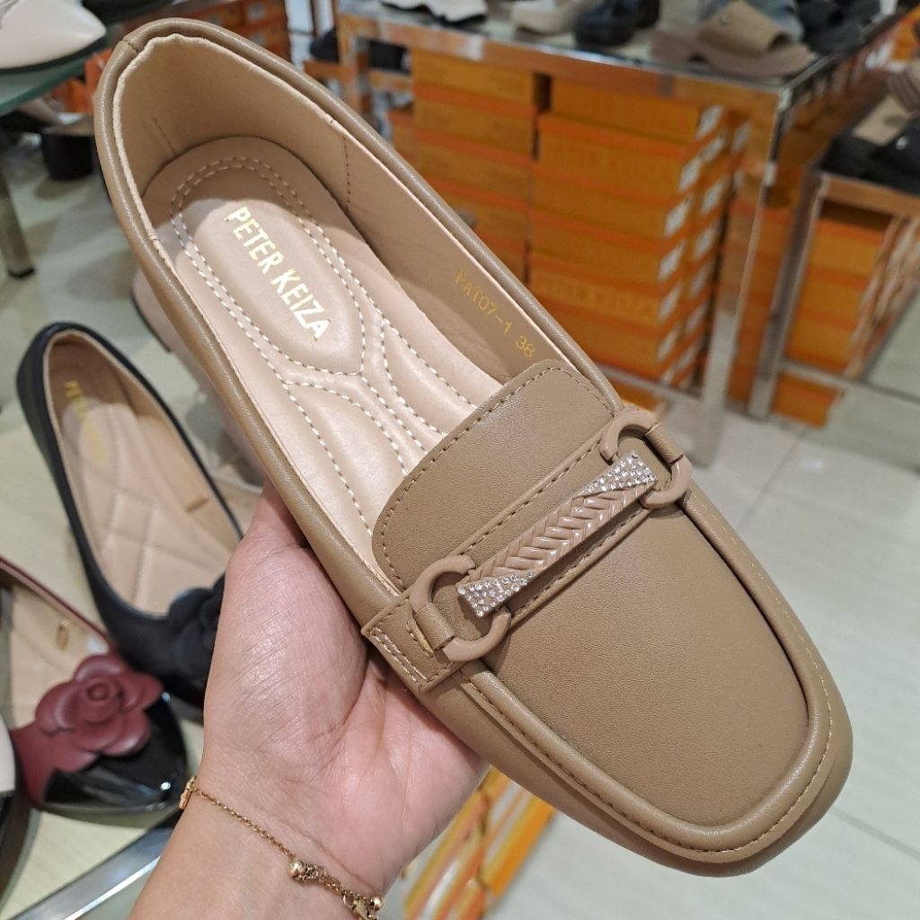 sepatu flat wanita peter keiza