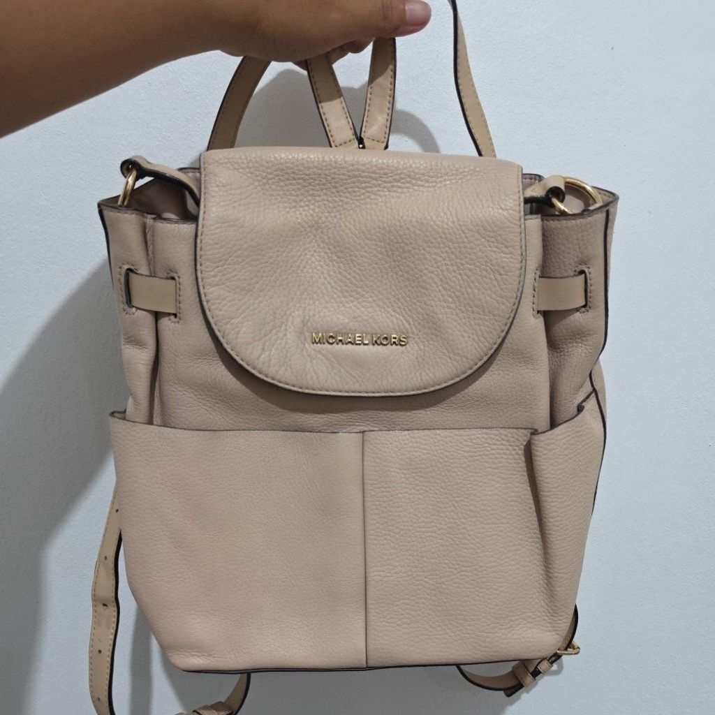 TAS RANSEL MICHAEL KORS PRELOVED KULIT ASLI