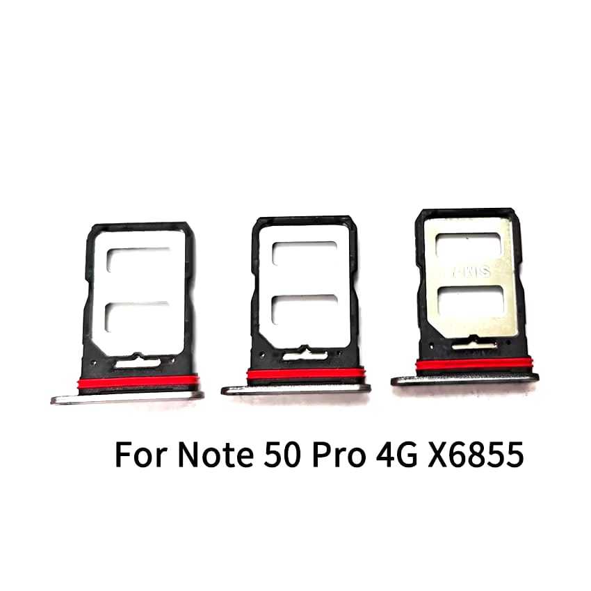 Sim Tray Infinix Note 50 Pro 4G X6855 Note 50 X6858 Note 50s X6870 Note 50X X6857B SimTray Tempat Si