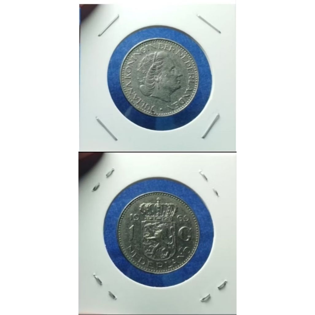 KOIN 1 GULDEN JULIANA ANEKA TAHUN