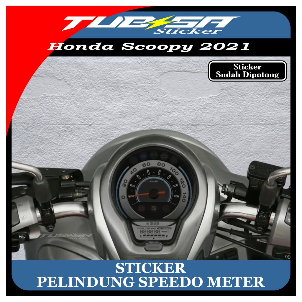 Stiker Pelindung Spido Scoopy 2021 2022 | Stiker antigores Scoopy 2021  2022 | Stiker Pelindung Kaca