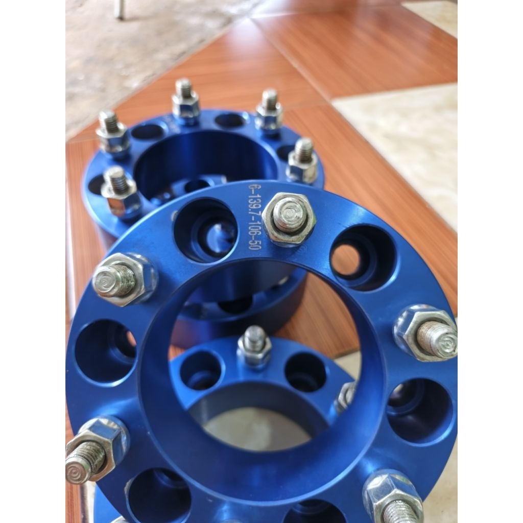 adaptor spacer velg 5cm lubang 6 pcd fortuner ford ranger hilux pajero