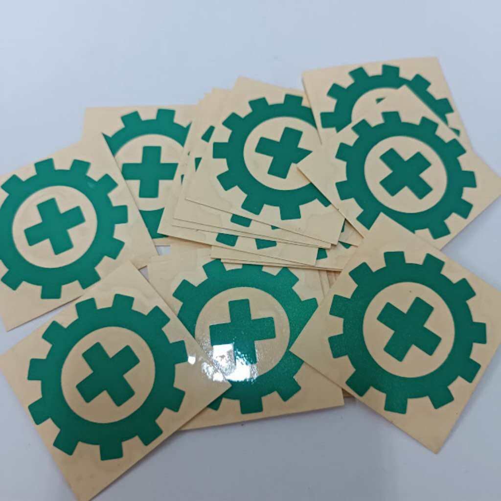 Stiker K3 Helm Cutting Sticker Logo Helm Safety Accessories