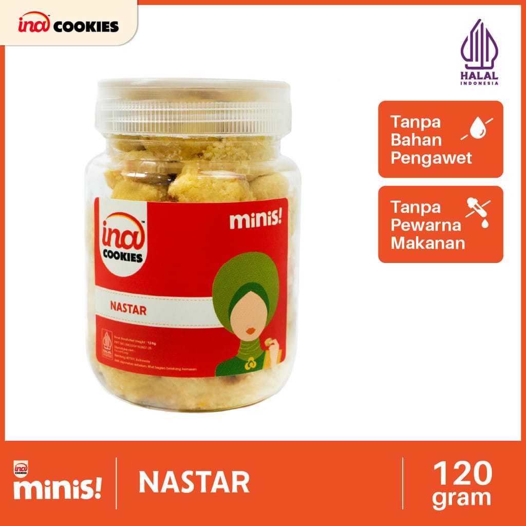 Ina Cookies Sidoarjo Kue Kering - Mini Cookies Nastar