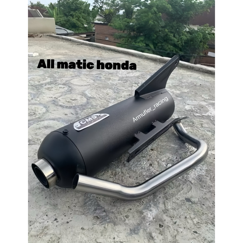 KNALPOT CMS Corong HONDA Beat deluxe,beat fi,beat karbu,scoopy new,scoopy fi,scoopy karbu,spacy,beat