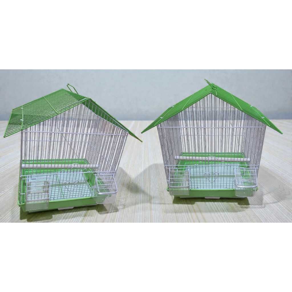 TERMURAH Kandang Kotak Besi Rumah Sangkar Besi Burung Kenari Lovebird Pleci Dayang Srindit Kandang H