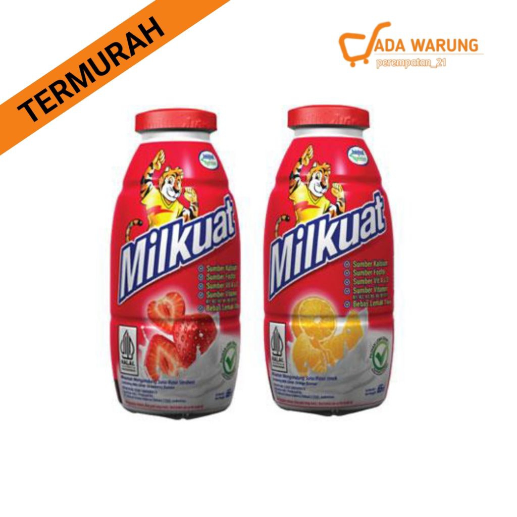 Milkuat Susu Botol | Minuman Susu Anak Rasa Buah Kaya Vitamin