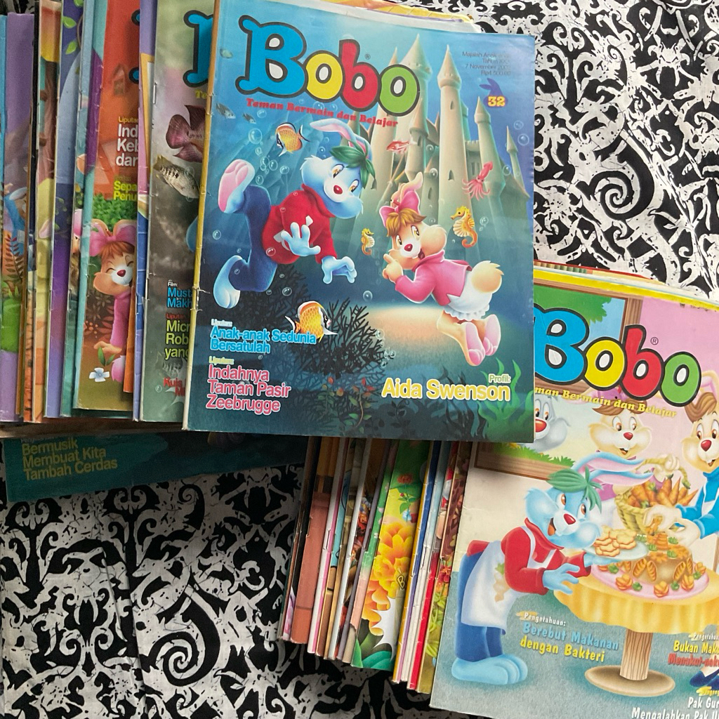 BOBO Majalah Anak-Anak Edisi Tahun 2002