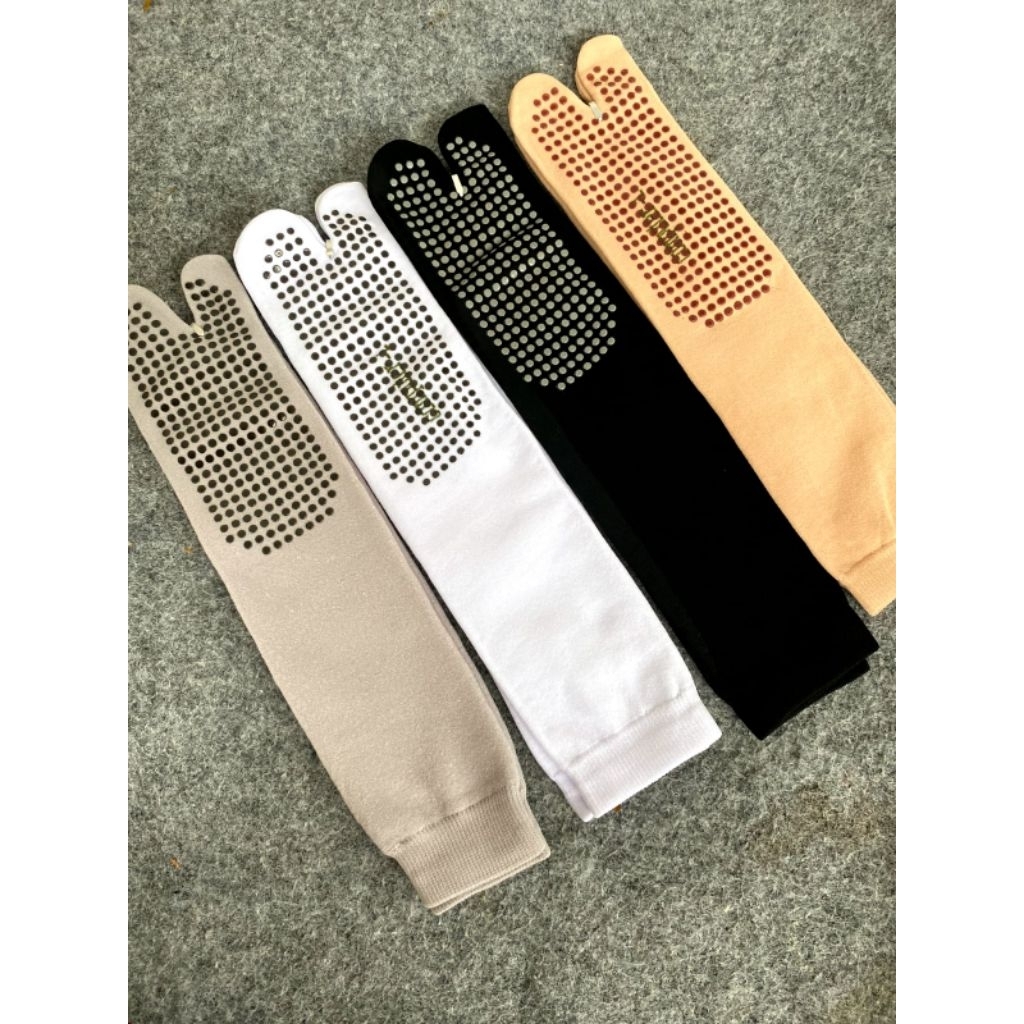 [12 PASANG] KAOS KAKI JEMPOL ANTI SLIP