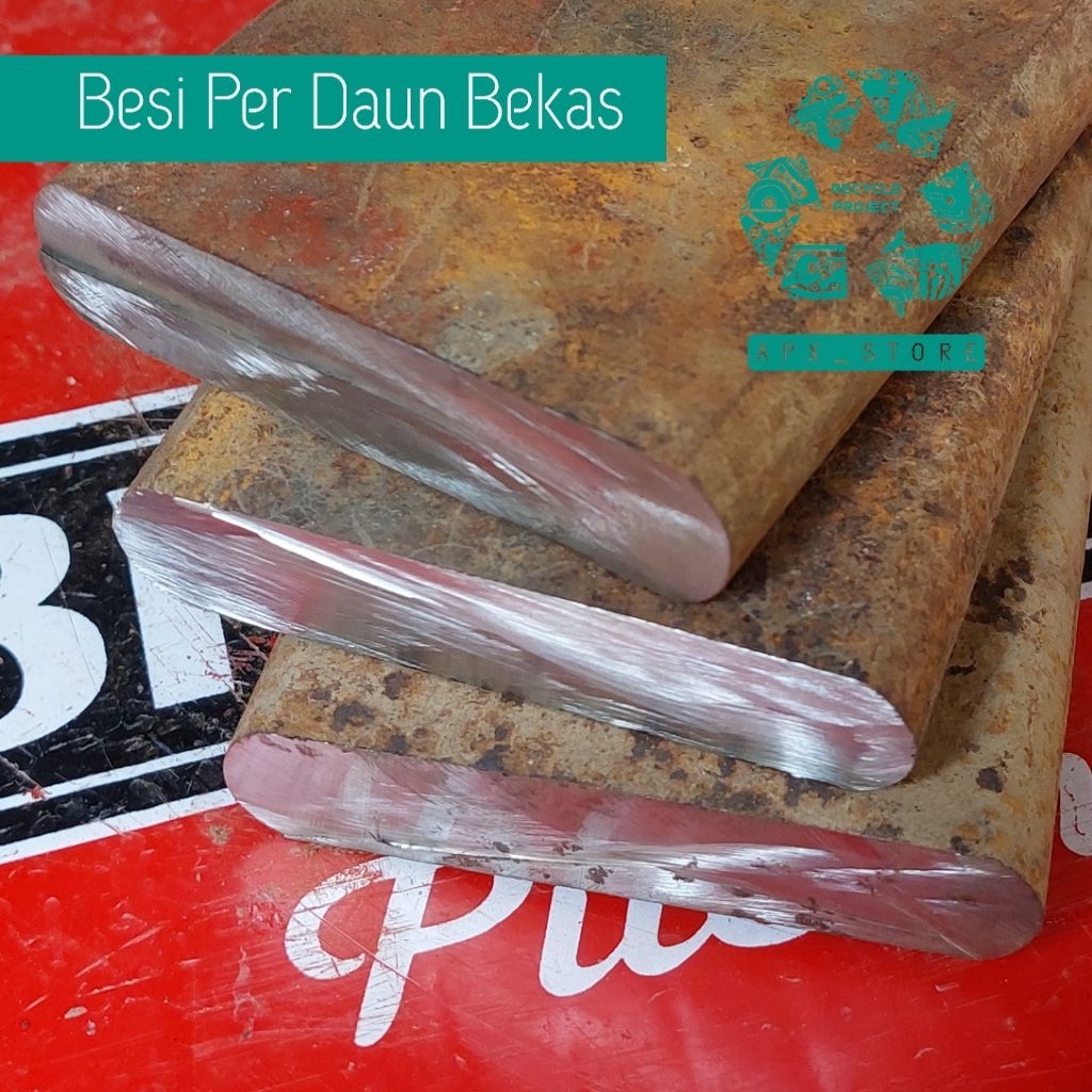 BESI BAJA PER DAUN BEKAS, Lebar 7,5cm & 8,5cm.