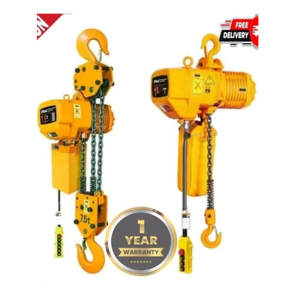 Nagasaki Electric Chain Hoist 1 Ton x 6 Meter Alat Angkat Listrik Kapasitas 1 Ton Panjang 6 Meter