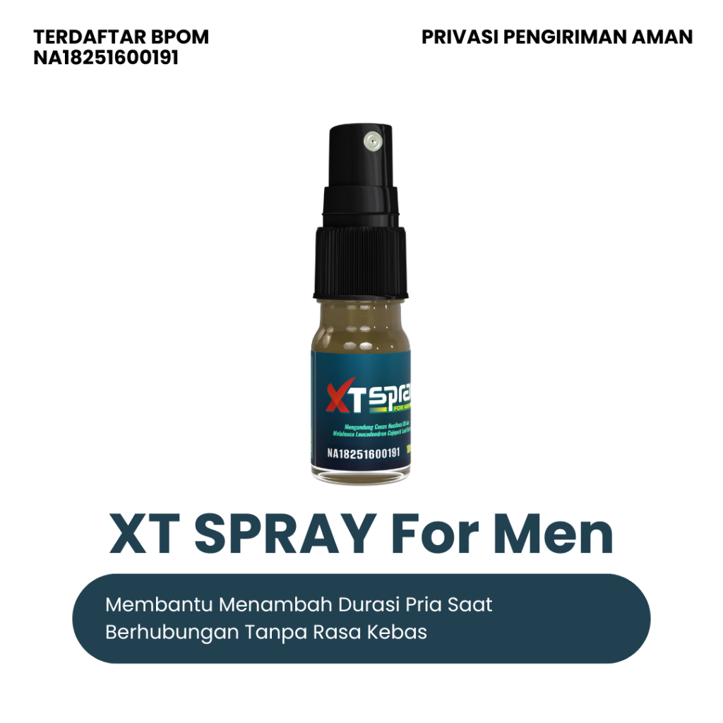 XTSPRAY 10 ML - OBAT TAHAN LAMA PRIA KUAT BERHUBUNGAN ATASI EJAKULASI DINI TANPA KEBAS HERBAL CINA 1