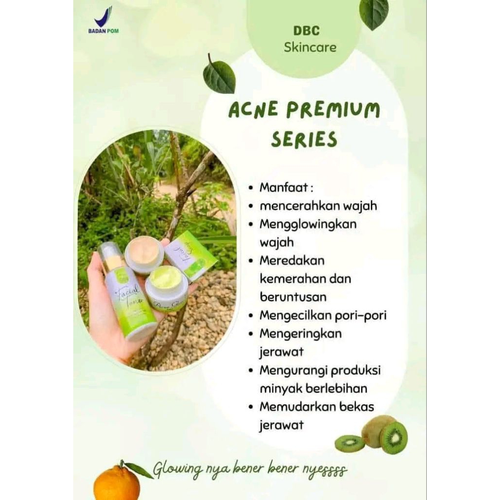 cream dbc hijau original bpom