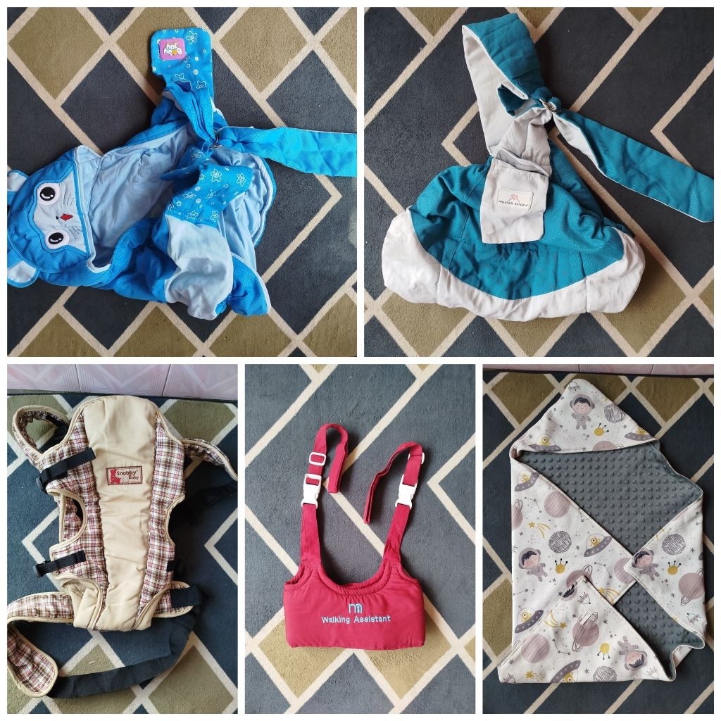 PL gendongan anak/ gendongan samping/ gendongan ring/ gendongan depan