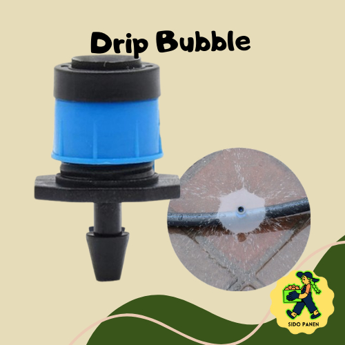 DRIPPER PUTAR 8 ARAH BUBBLE DRIPPER BUBBLE DRIP EMITTER SPRINKLER SPUYER 4/7