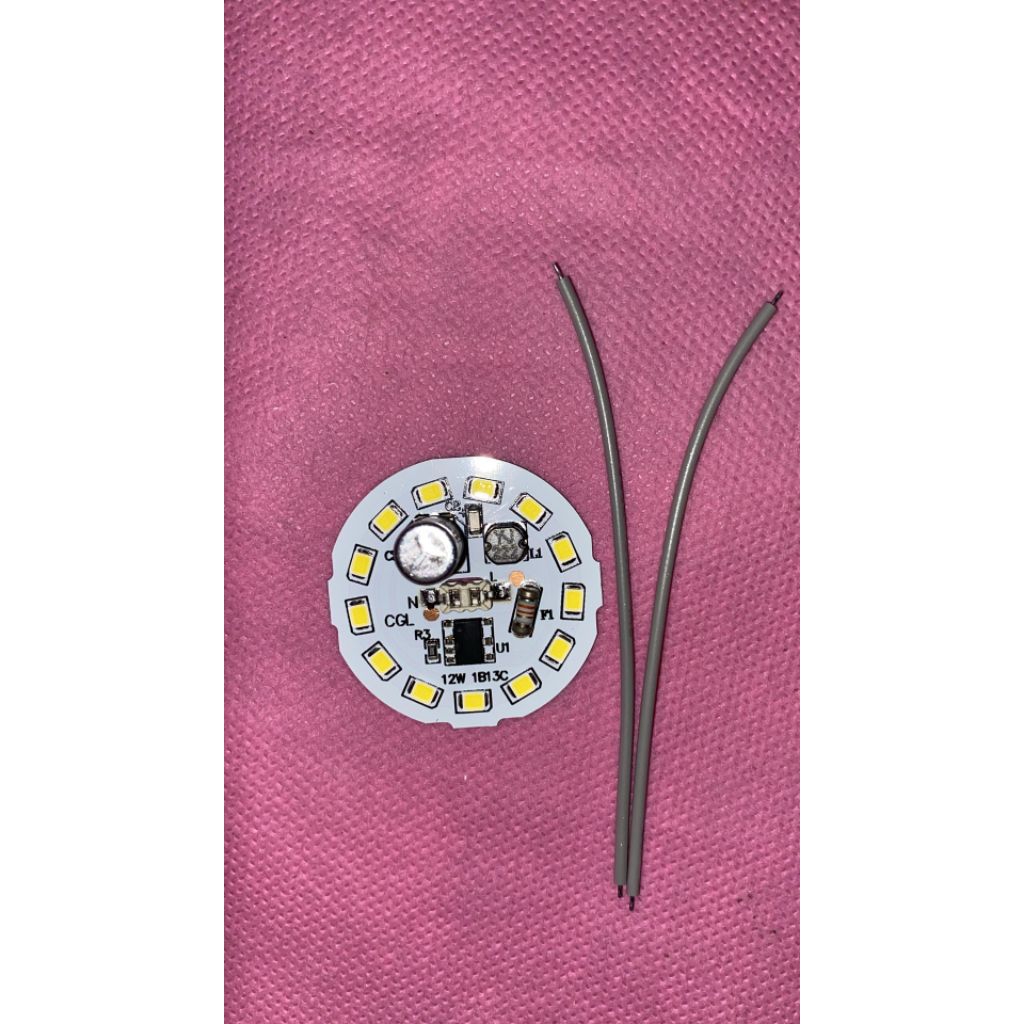 PCB LED 12 Watt AC 220-240V CGL PUTIH