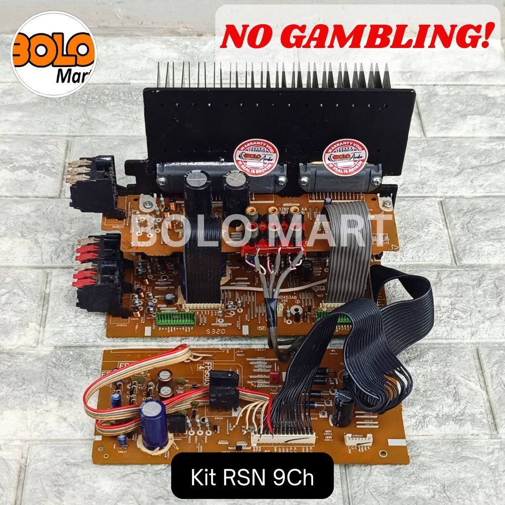 Kit STK / RSN 315H42C+RSN35H2B (Class H) 9Channel Power Amplifier