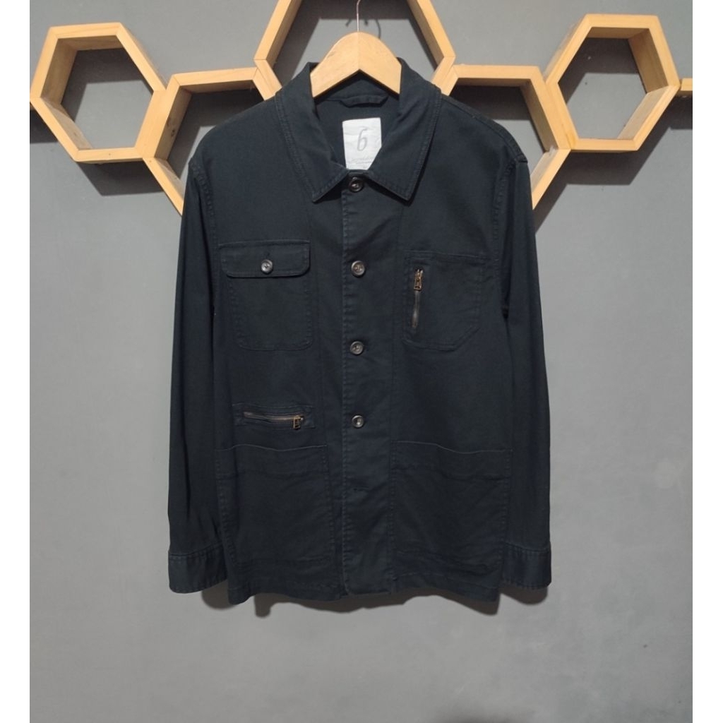 JACKET PARKA BEYOND CLOSET HITAM