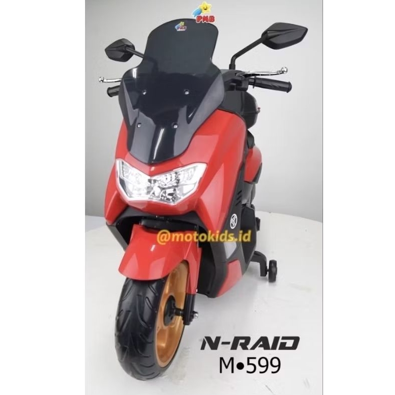 Mainan Motor Aki Anak NMAX TERBARU HONDA PCX ADV SCOOPY ORIGINAL PMB SNI M999 M988 M599 MAINAN ANAK