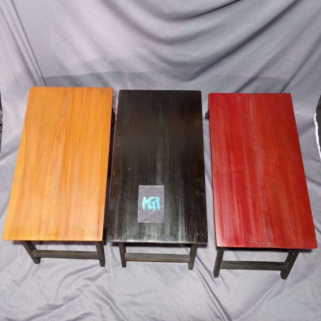 Meja Kayu LESEHAN Lipat Portable Serbaguna Handmade untuk Piknik, Belajar, Membaca & Ngaji Al Qur’an