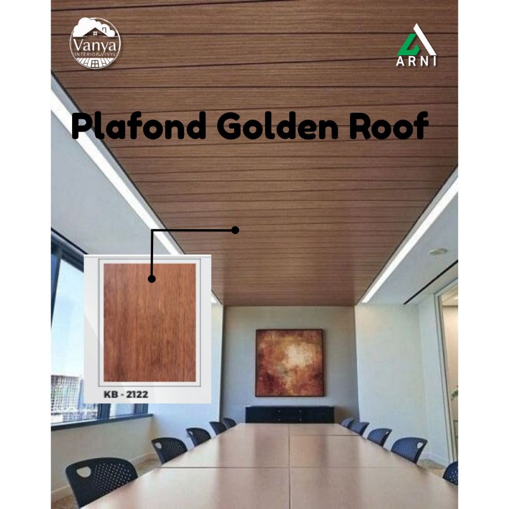 PVC Plafon 3 Meter Motif Modern Minimalis | Anti Rayap & Awet