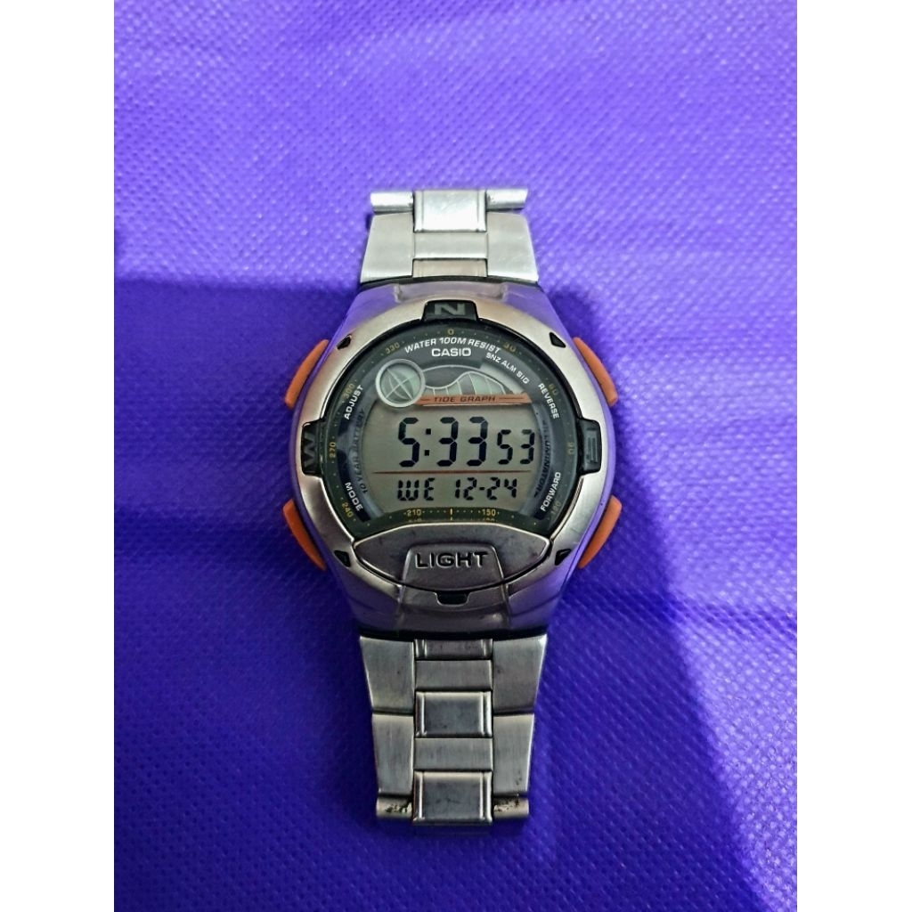 jam tangan second casio digital