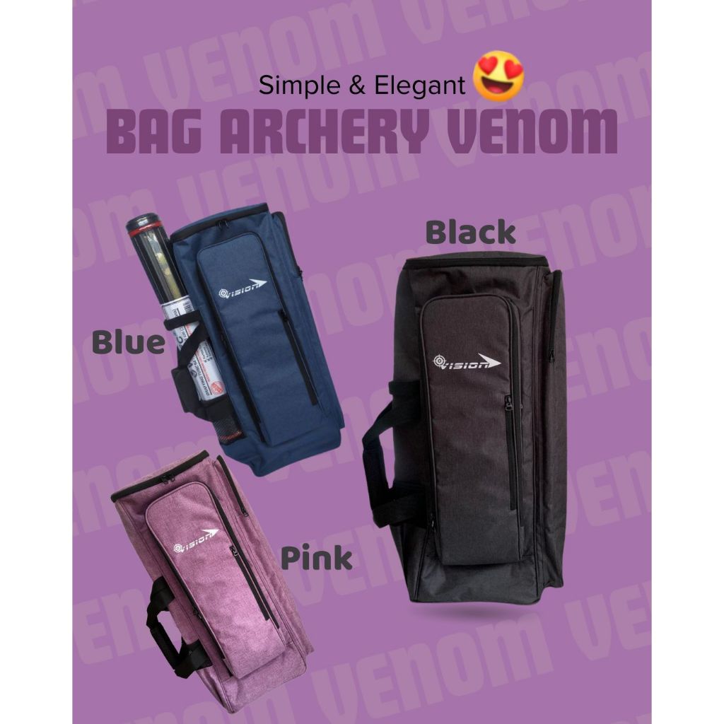 Tas Busur Recurve Tas Busur Venom / Tas Busur Panah Tas Panah Archery -  Vision Archery