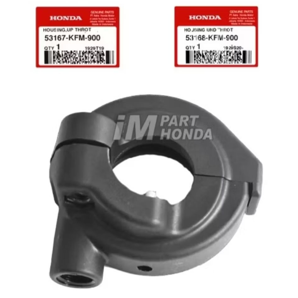 Holder Gas Rumah Pipa Gas Set Atas Bawah Beat Fi Supra X 125 Kharisma Supra X 125 Vario 125 Old KZR 