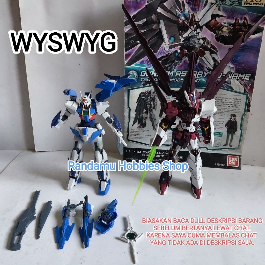 Cuma Sisa HG Gundam Astray No Name [Bandai] - ( TAG : OO HWS Moebius Diver Rebake SD EG HG RG MG PG 