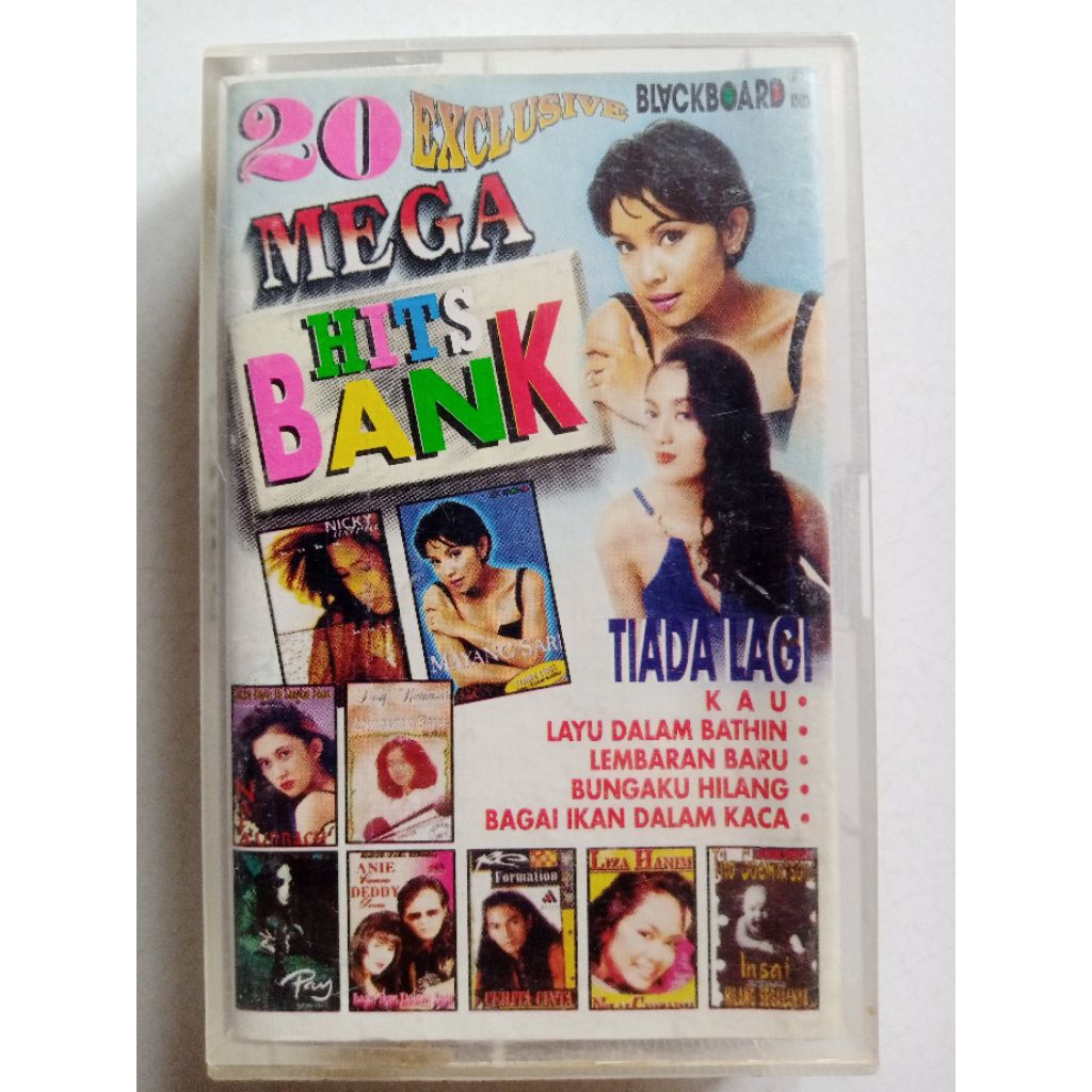 Kaset Jadul Kompilasi 20 Exclusive Mega Hits Bank