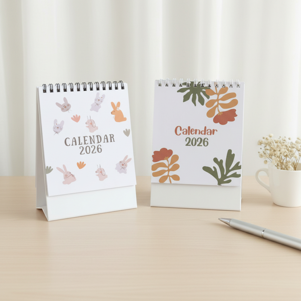Kalender Meja 2026 / Kalender Custom A5