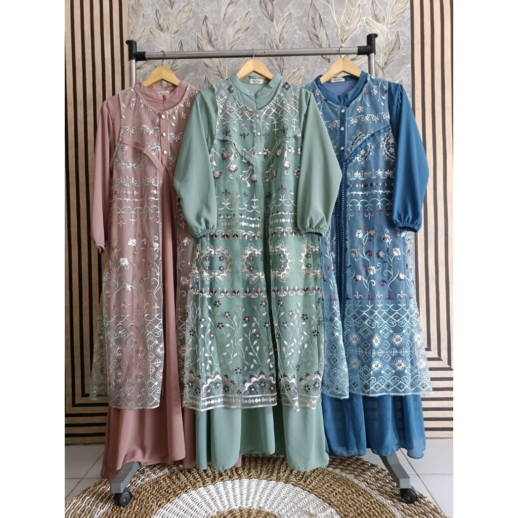 GAMIS MARBELLA ORGANZA DHIRA PREMIUM