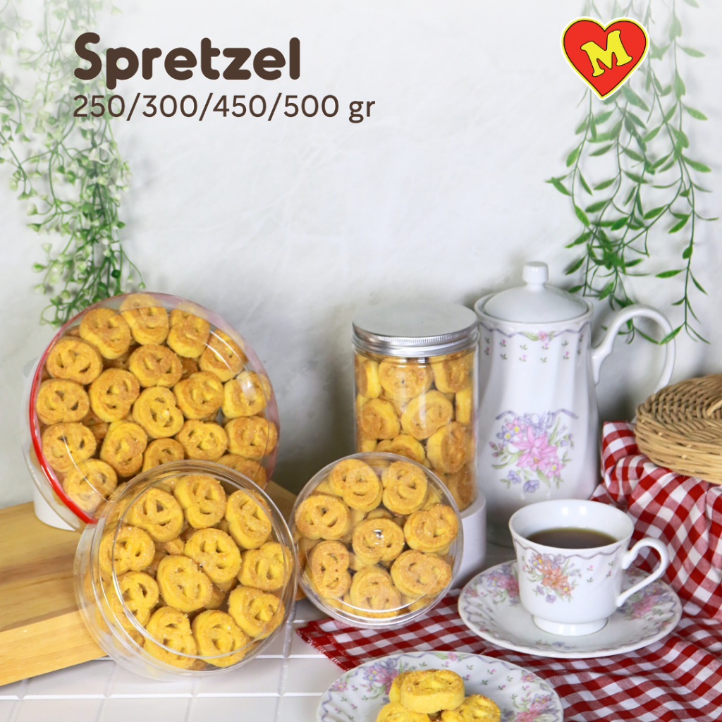 SPRETZEL Kue Kering MERRYGOLD Cookies Multi Prima Rasa