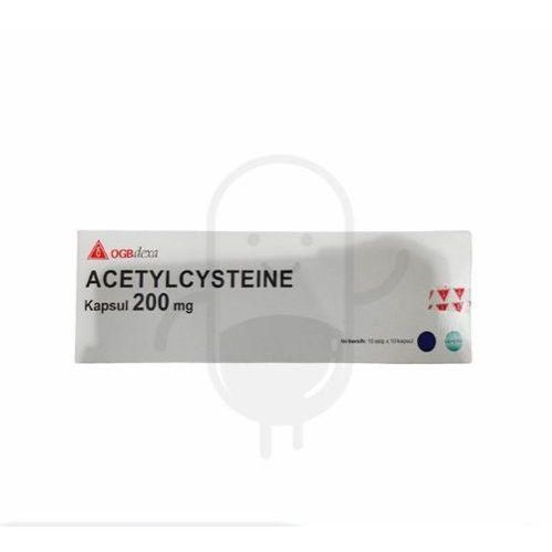 ACETYLCYSTEINE OGB DEXA MEDICA 200 Mg