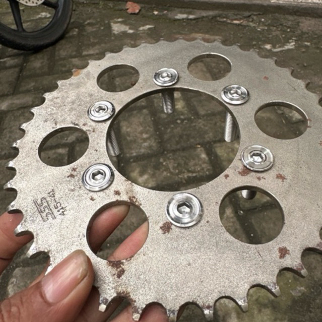 BAUT GEAR BELAKANG NINJA VIXION BAUT 12 6pcs