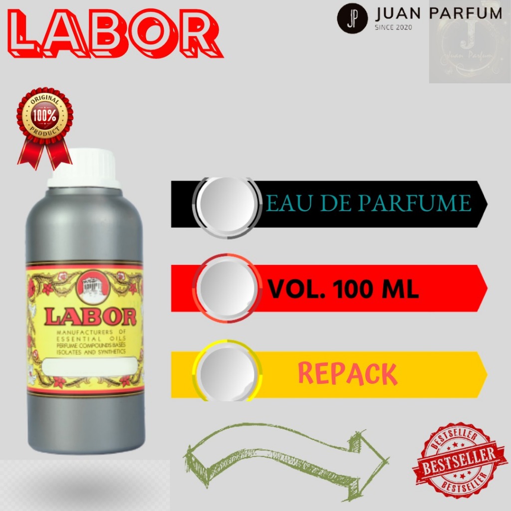 BIBIT PARFUM MURNI MISIK PUTIH // LABOR 100ML REPACK
