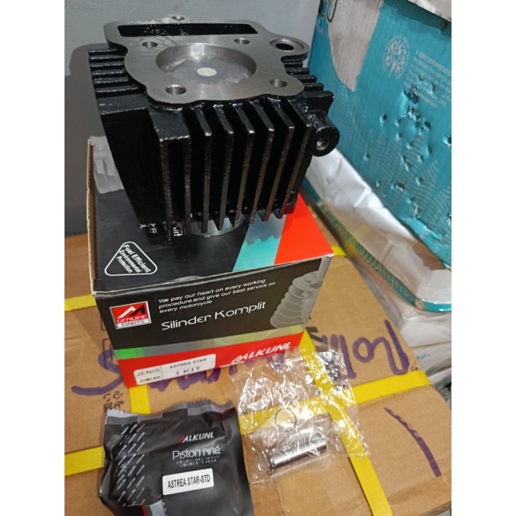 Block Seher Komplit Cylinder Blok Astrea  800 Star original mikuni