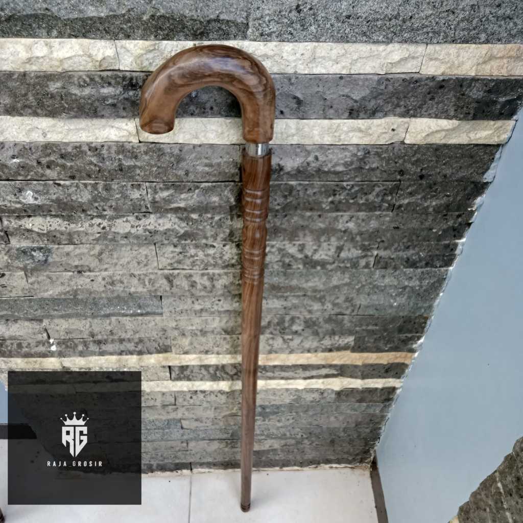 tongkat jalan kayu kalimosodo profil model payung premium