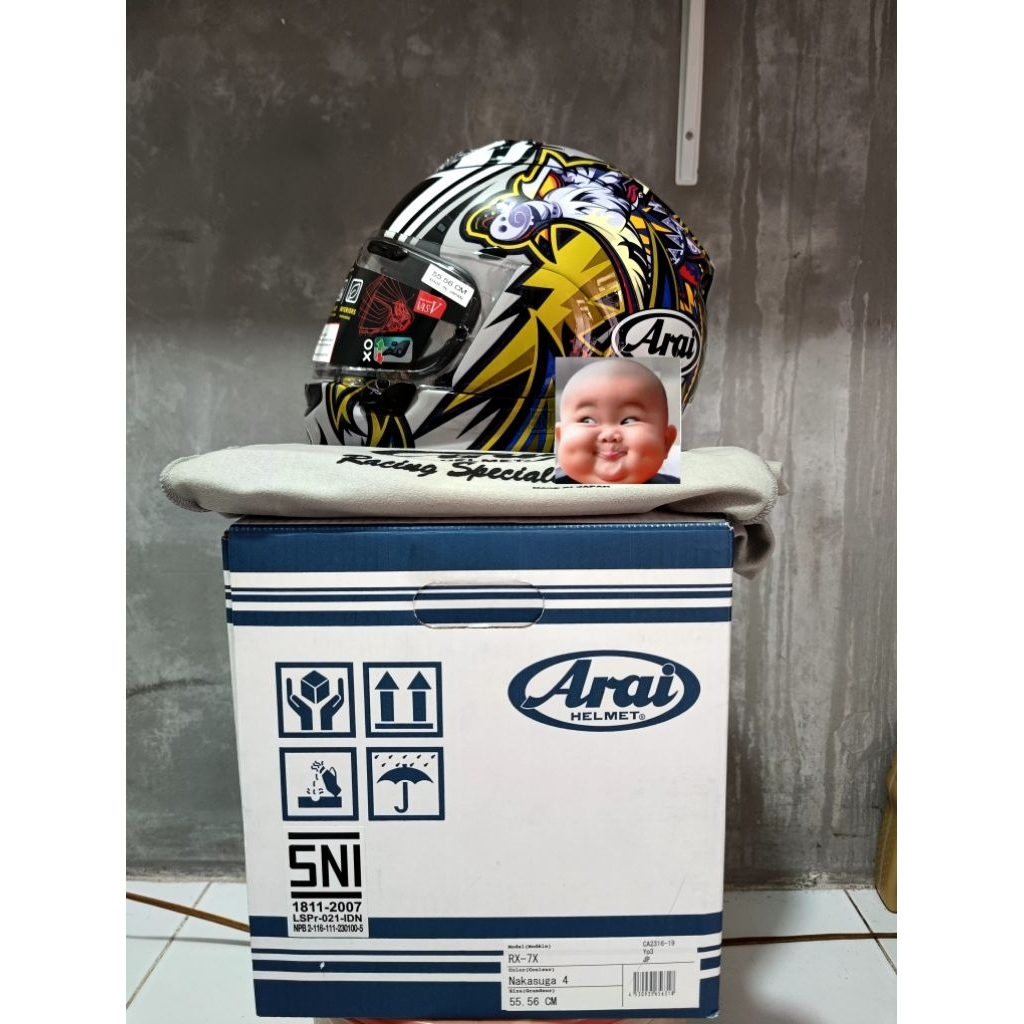 Arai Rx7x Nakasuga 04 New SNI