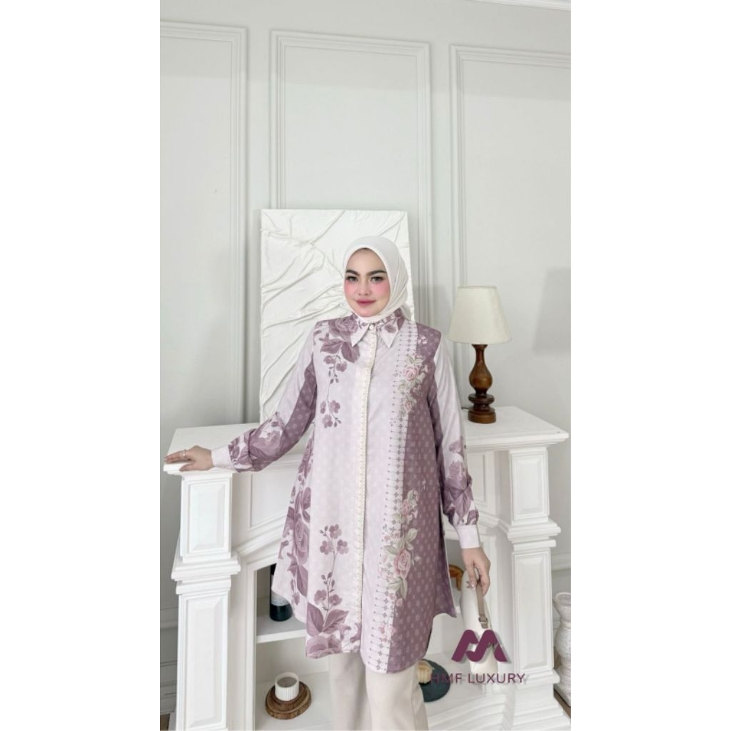 Atasan Mayra tunik by HMF luxury