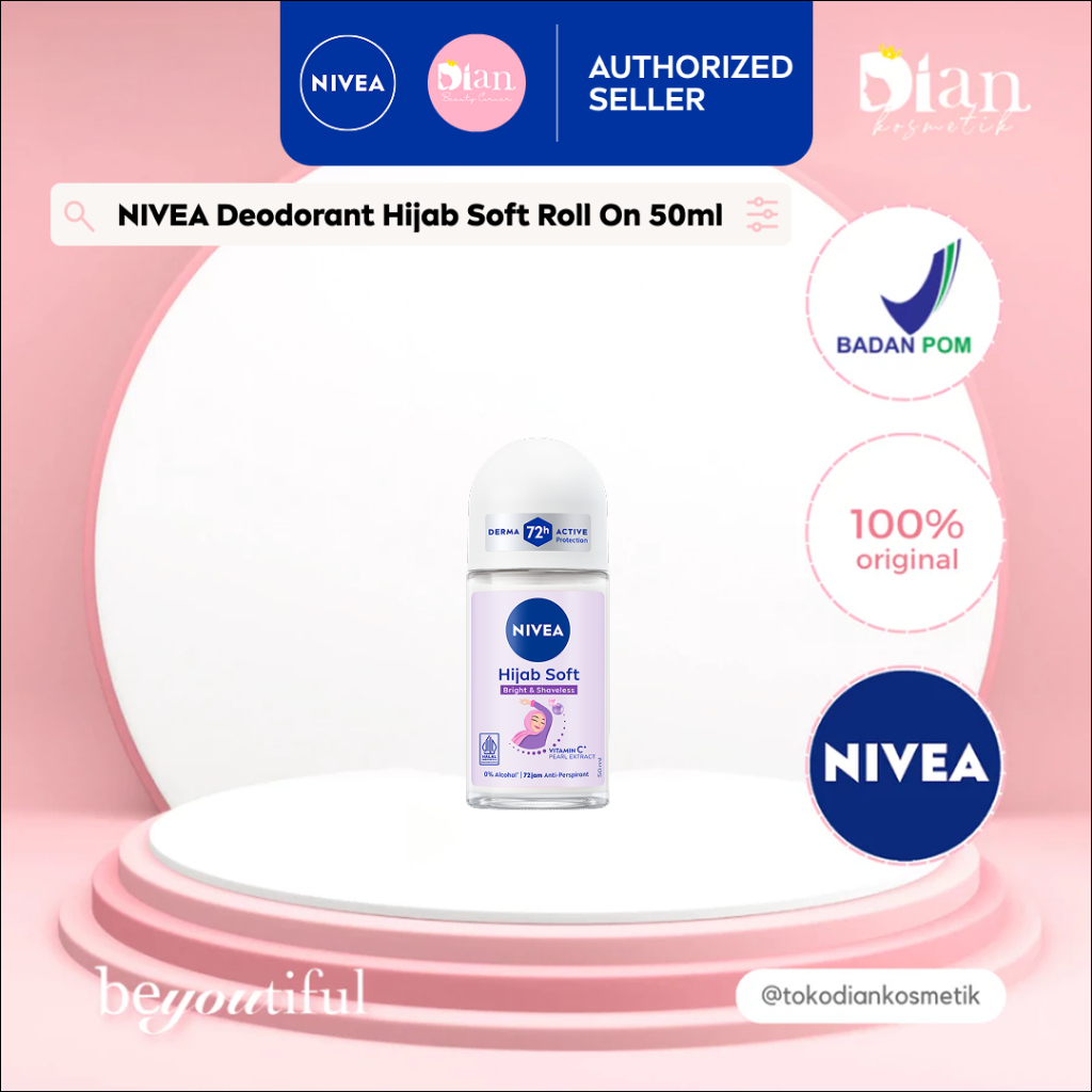 NIVEA - DEODORANT BRIGHTENING HIJAB SOFT