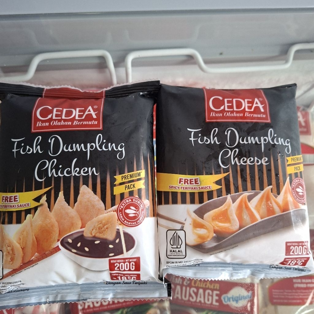 CEDEA DUMPLING CHEESE 200GR/CEDEA DUMPLING CHICKEN 200GR
