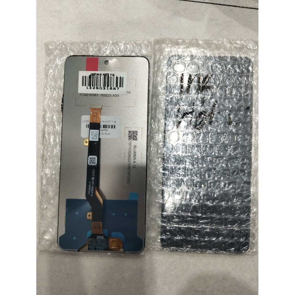 LCD FULLSET INFINIX HOT 11S/X6812/HOT 11S NFC INCELL