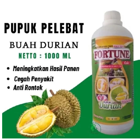 Fortune Pupuk Cair Booster Pelebat Buah Durian