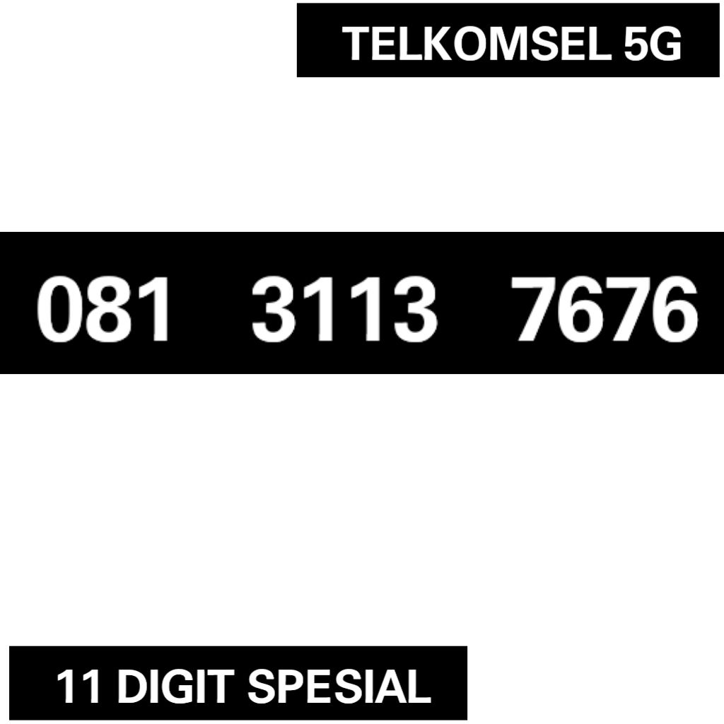 SIMPATI ABAB 7676 1312 NOMOR CANTIK SIMPATI 11 DIGIT - NOMOR TELKOMSEL 11 DIGIT - 11 ANGKA 7676