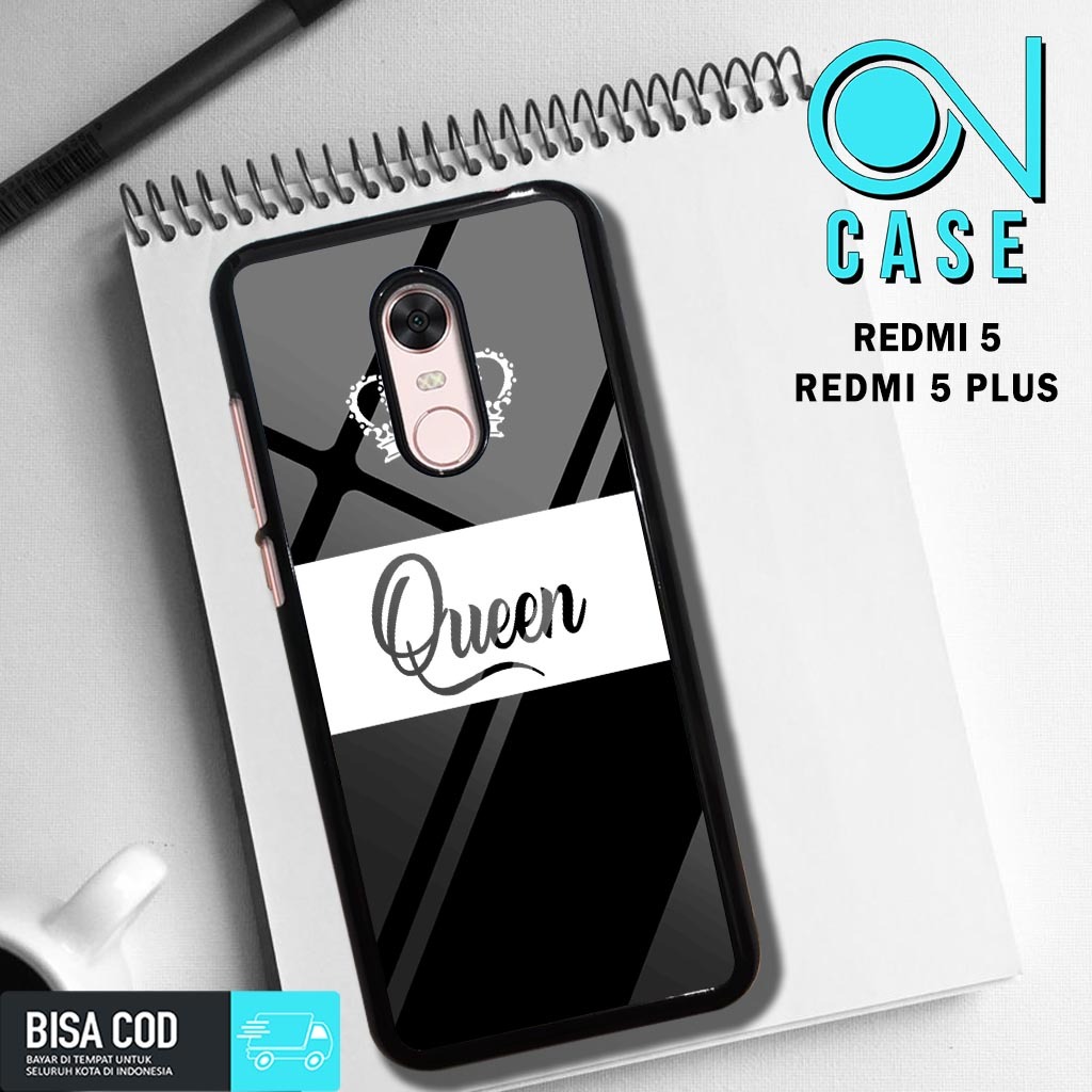 custom case couple queen dan king for all tipe hp realme,xiaomi,oppo,vivo,samsung,iphone